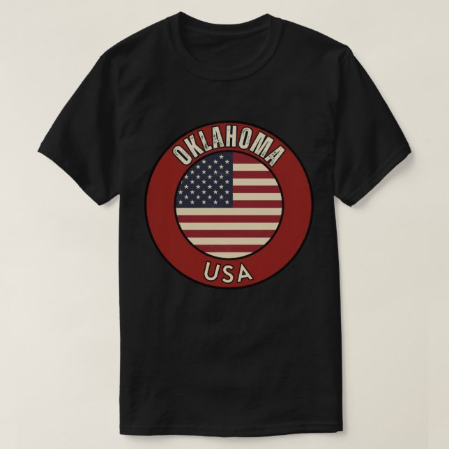 Oklahoma United States of America T-Shirt (Design vorne)
