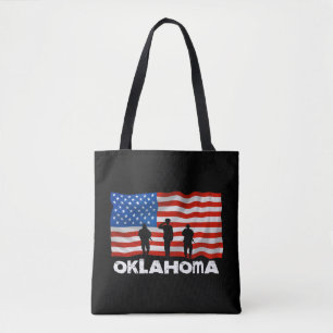 Oklahoma USA Flag