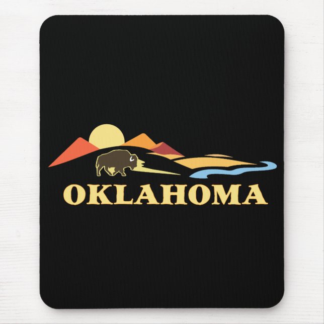 Oklahoma USA Mousepad (Vorne)