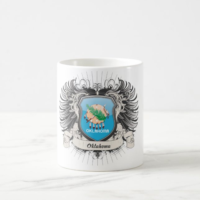 Oklahoma-Wappen Kaffeetasse (Mittel)