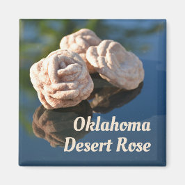 Oklahoma Wüstenrose-Sand-Quarzstein Magnet
