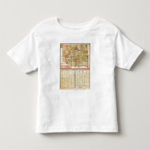OklahomaPanoramic MapOklahoma Kleinkind T-shirt