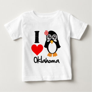 OklahomaPenguin - i-Liebe Oklahoma Baby T-shirt