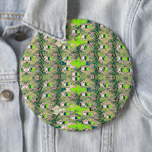 Öko Africa Motif - Nature Inspiriert African Art Button