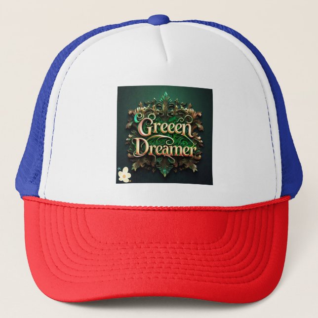 "Öko Chic Lifestyle" Truckerkappe (Vorderseite)