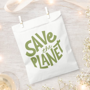 Öko-Design: Rettet den Planeten Geschenktütchen