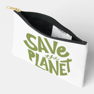 Öko-Design: Rettet den Planeten Zubehörtasche