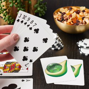 Öko Earth Avocado Globe Nachhaltig Planet Spielkarten