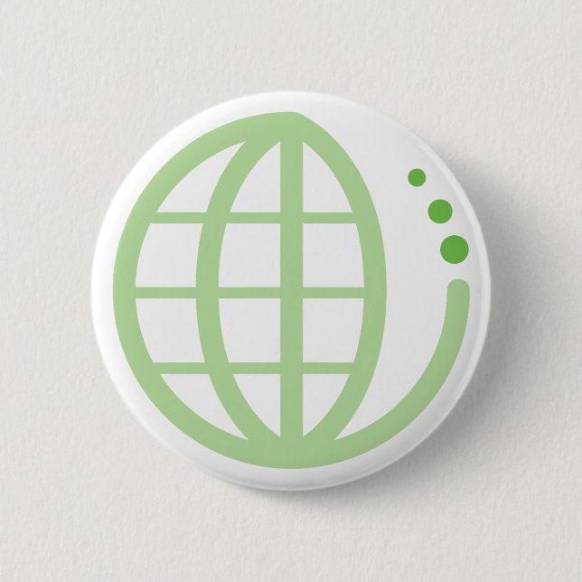 Öko Erde Button (Vorderseite)