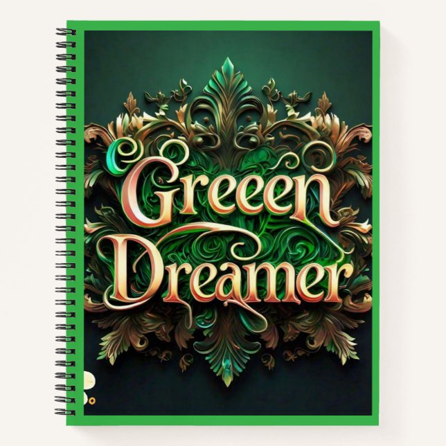 "Öko Evolution" Notizbuch (Vorderseite)