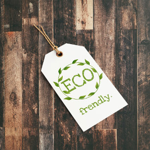 Öko Frendly Vegan Packaging Hang Tags Geschenkanhänger