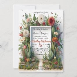 Öko-freundliche Gärten und Gebäude im Einklang Einladung