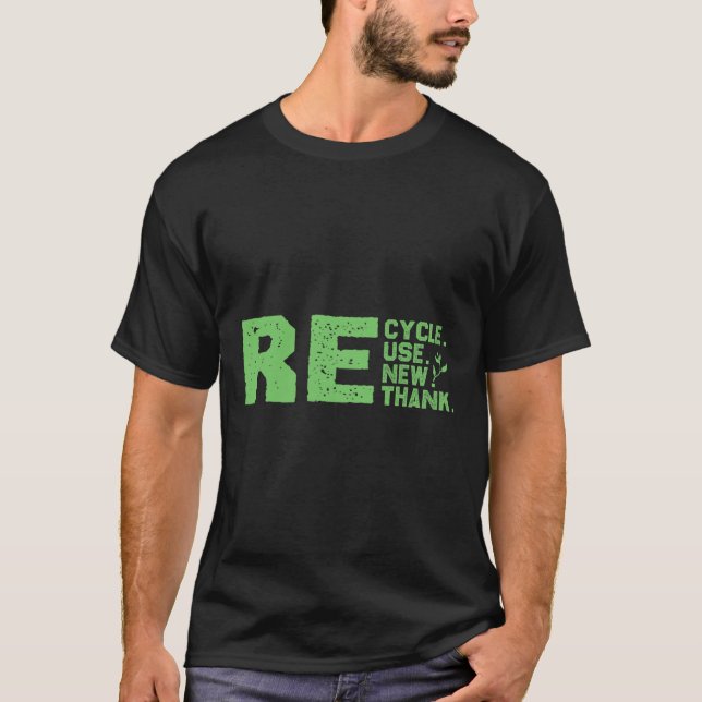 Öko-freundlicher Design-Recycle T-Shirt (Vorderseite)