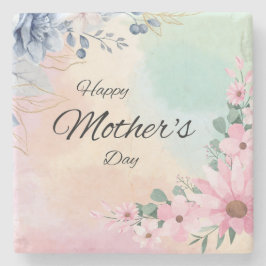 Öko-freundlicher Muttertag Steinuntersetzer