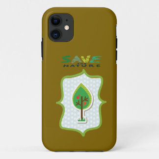 Öko Friendly Evergreen Design Case-Mate iPhone Hülle