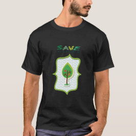 Öko Friendly Evergreen Design T-Shirt