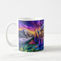 Öko-Friendly Leaf Design Tasse - Touch der Natur