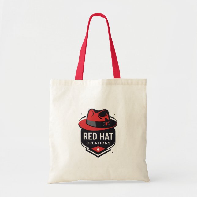 Öko Friendly Tote Bag von Red Hat Kreationen Tragetasche (Vorne)