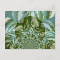 Öko Green Camouflage Kaleidoskop Art Print Design