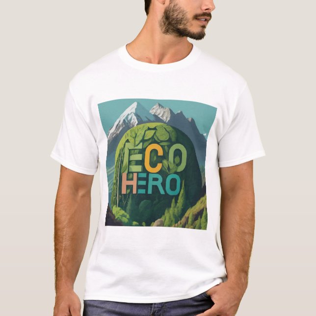 Öko Hero T-Shirt (Vorderseite)