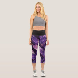 Öko High Waisted Capri Pants