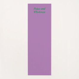 Öko, lila / lila und grün, kräftig yogamatte