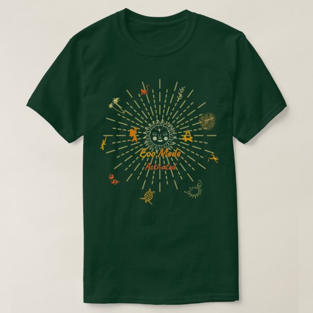 Öko Mode aktiviert T-Shirt (Design vorne)
