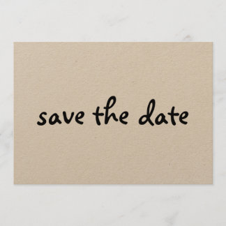 Öko Save the Date