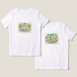 Öko T-Shirt – Nachhaltig & Lebendiges Flo Tri-Blend Shirt