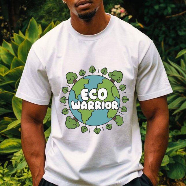 Öko Warrior - Umweltbewusstsein T-Shirt (Von Creator hochgeladen)