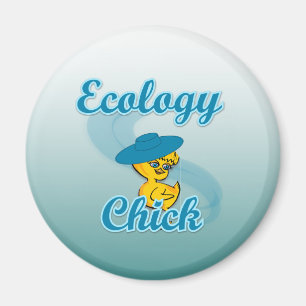 Ökologie-Chick #3 Magnet
