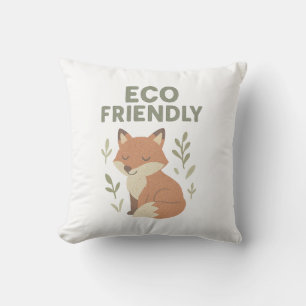 Ökologisch Fox Kissen