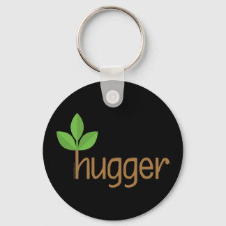 Ökologisch Tree Hugger Schlüsselanhänger