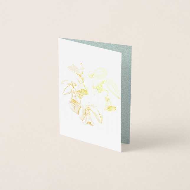 Ökologische Dankeschön-Karte Folienkarte (Vorderseite)