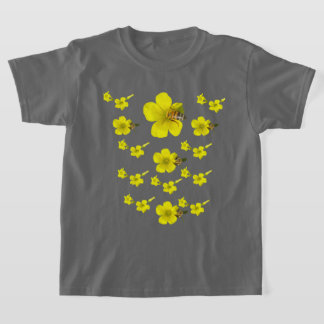Ökologische Vordergarten-Bienen T-Shirt