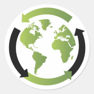Ökologischer Aufkleber