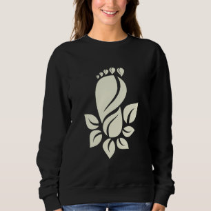 Ökologischer Fußabdruck Natur Grafik Sweatshirt