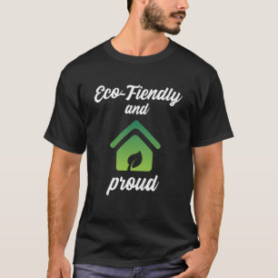 Ökologischer und solider Umweltschutz T-Shirt