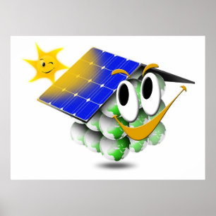 Ökologisches Haus Poster