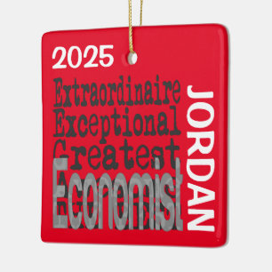 Ökonom Extraordinaire CUSTOM Keramikornament