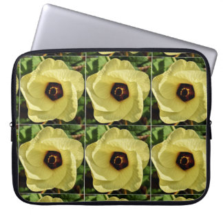 Okra Blume Laptopschutzhülle