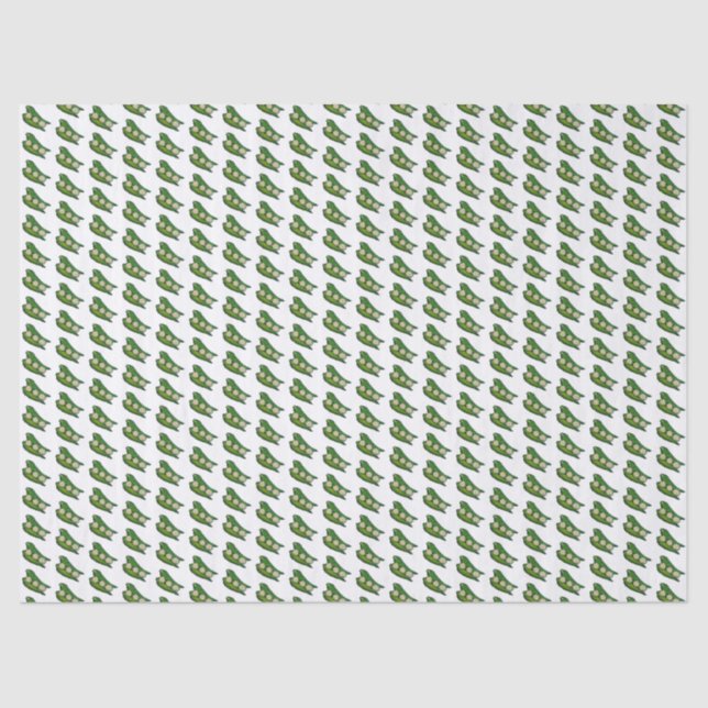 Okra Pods Veggie Gemüse Gumbo Südliche Lebensmitte Seidenpapier (Vorderseite)