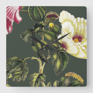 Okra Quadratische Wanduhr