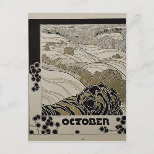 Oktober 1901 postkarte