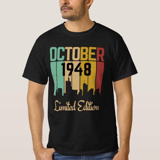 Oktober 1948 limitierte Ausgabe T-Shirt (Vorderseite)