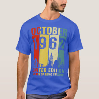 Oktober 1962 Limited Edition 60 Jahre Awe T-Shirt