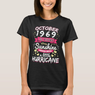 OKTOBER 1969 Mädchen 51 Jahre als Sunshine Mixed H T-Shirt