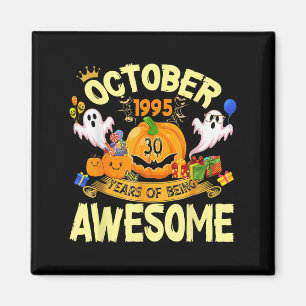 Oktober 1995 30 Jahre großartig lustig Hallo Magnet