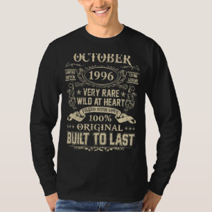 Oktober 1996 26 Jahre alt 26. Geburtstag T-Shirt