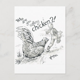 Oktober 2018 Tag 5 - Hühnchase Postkarte